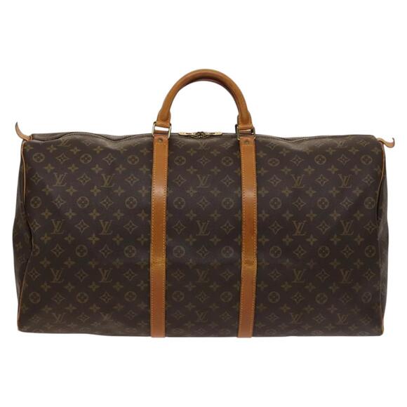 LOUIS VUITTON Monogram Keepall 60 Boston Bag M41422 - Picture 13 of 16